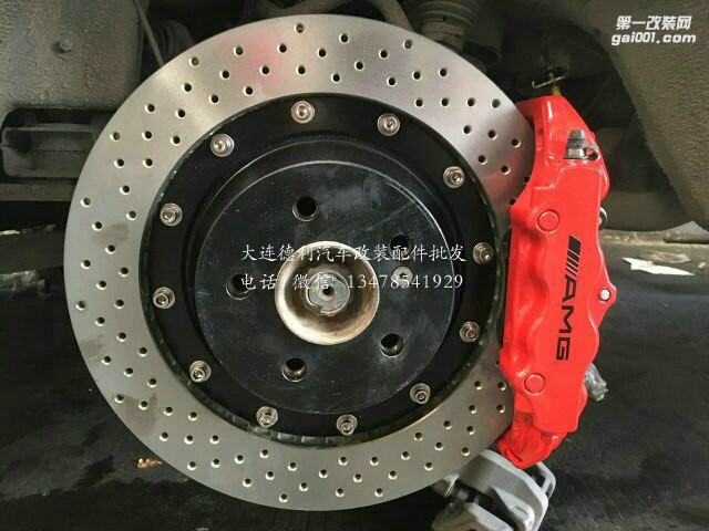 奔馳E260 升級brembo前六后四活塞鮑魚 意大利代工