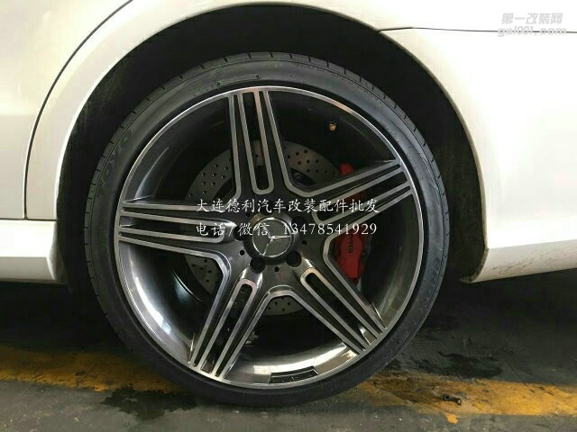 奔馳E260 升級brembo前六后四活塞鮑魚 意大利代工