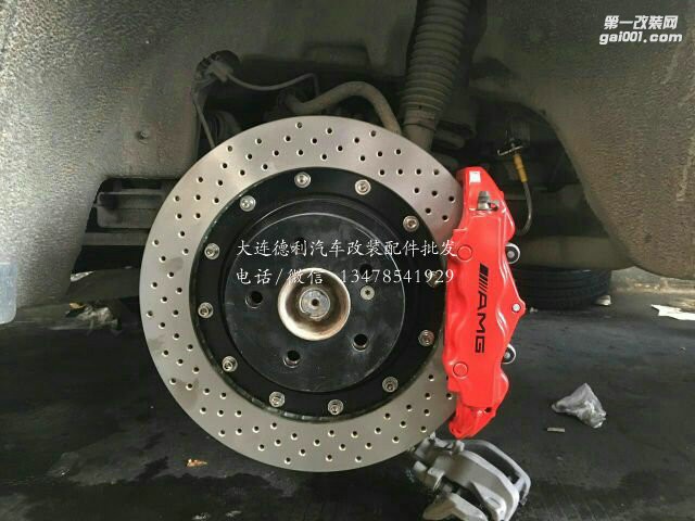 奔馳E260 升級brembo前六后四活塞鮑魚 意大利代工