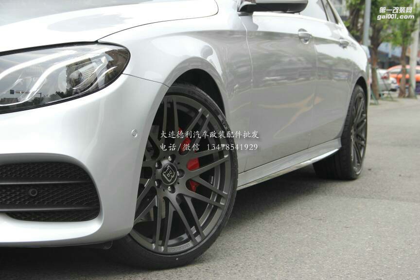 奔馳E300L升級(jí)20寸巴博斯款鍛造輪轂