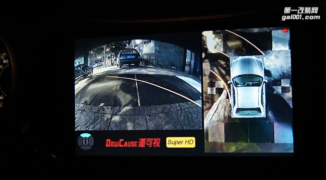 Jeep自由光改裝道可視360全景—成都威威車改