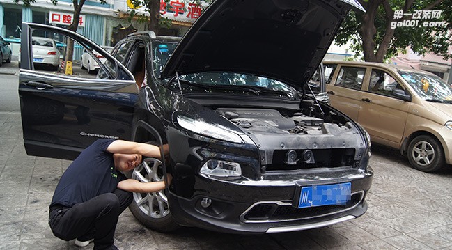 Jeep自由光改裝道可視360全景—成都威威車改