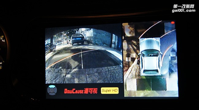 Jeep自由光改裝道可視360全景—成都威威車改