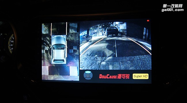 Jeep自由光改裝道可視360全景—成都威威車改