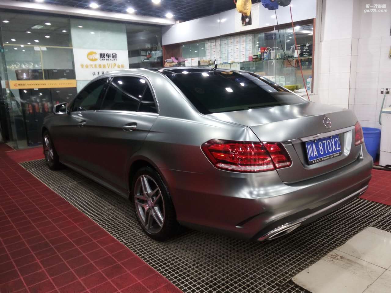 CYS電光金屬鈦灰車身膜車衣裳PM90電光金屬鈦灰改色膜