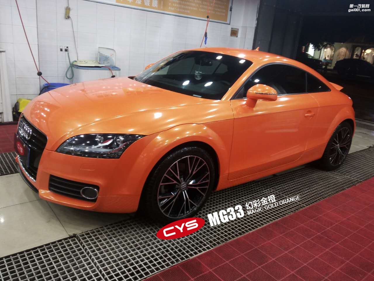 CYS幻彩金橙車身膜車衣裳N80幻彩金橙改色膜