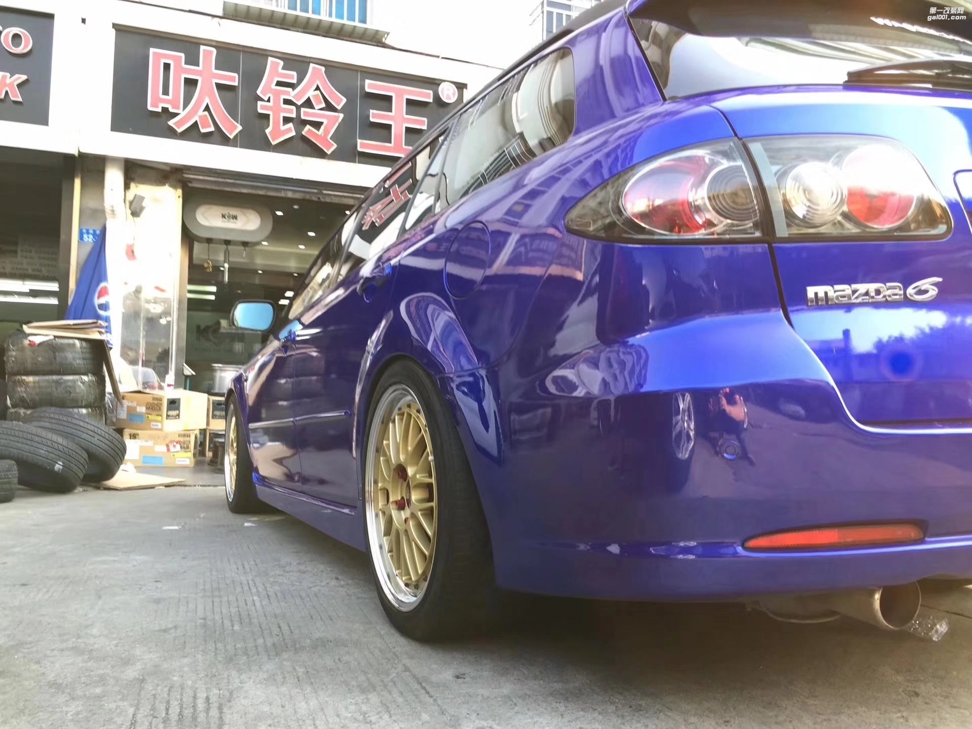 馬六，裝 18寸 BBS  LM  完工！