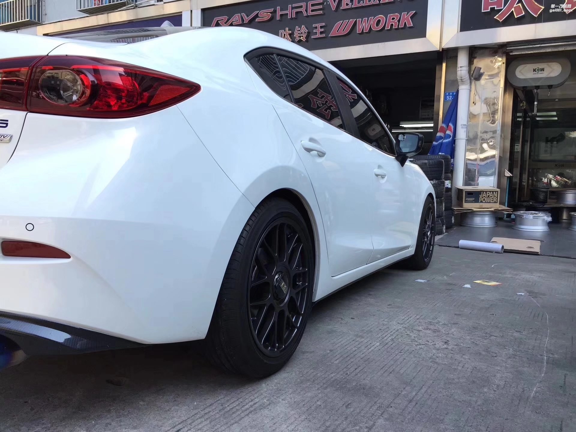馬自達(dá)，換 BBS  完工！