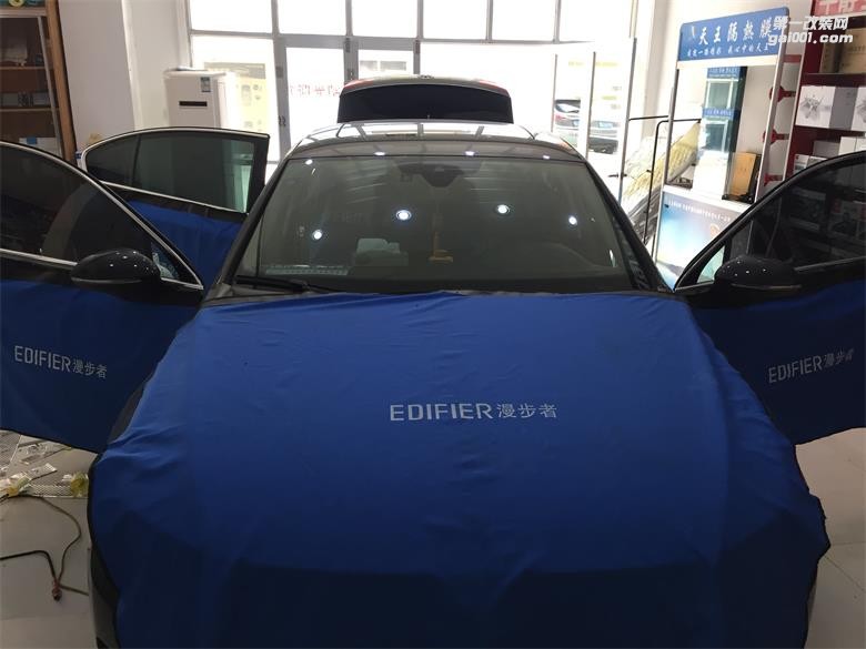 菏澤迅通大眾邁騰B8汽車音響改裝 丹拿272