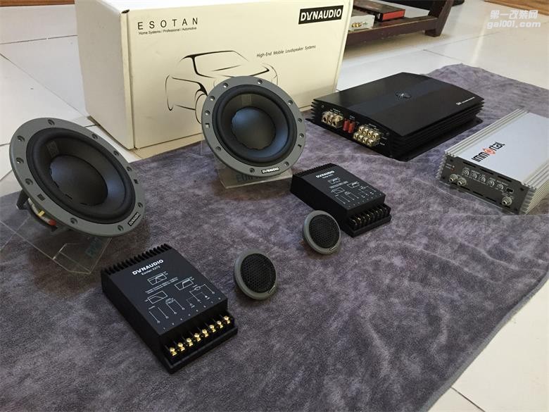 菏澤迅通大眾邁騰B8汽車音響改裝 丹拿272