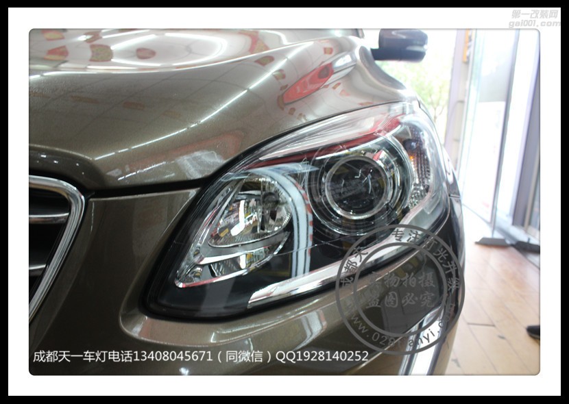 成都沃爾沃XC60車燈改裝升級氙氣燈LED日行燈總成
