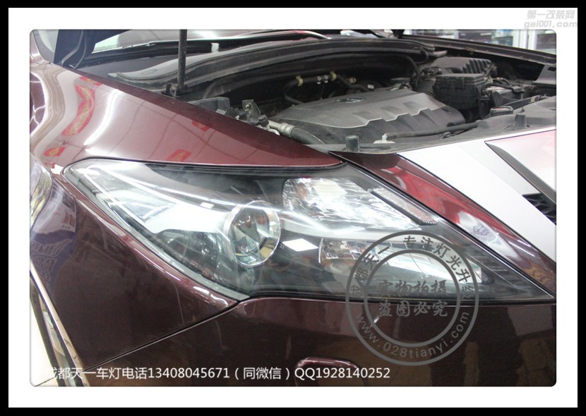 成都謳歌ZDX改燈車燈改裝升級(jí)海拉透鏡成都謳歌車燈改裝
