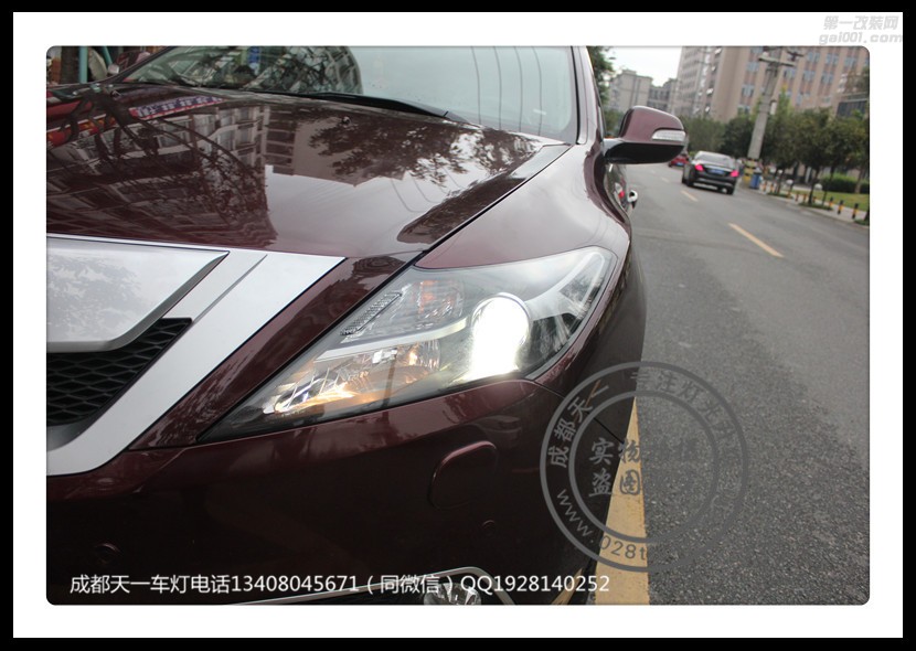 成都謳歌ZDX改燈車燈改裝升級(jí)海拉透鏡成都謳歌車燈改裝