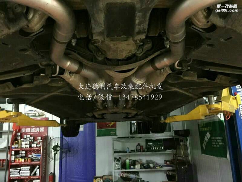 奔馳S320 改S65L Repose中尾段閥門排氣 AMG包圍，AMG尾喉 鍛造輪轂
