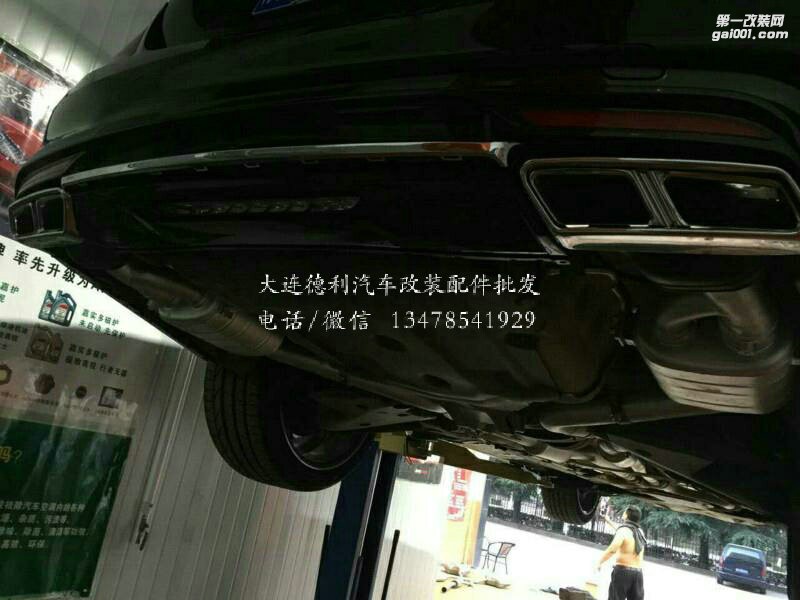 奔馳S320 改S65L Repose中尾段閥門排氣 AMG包圍，AMG尾喉 鍛造輪轂