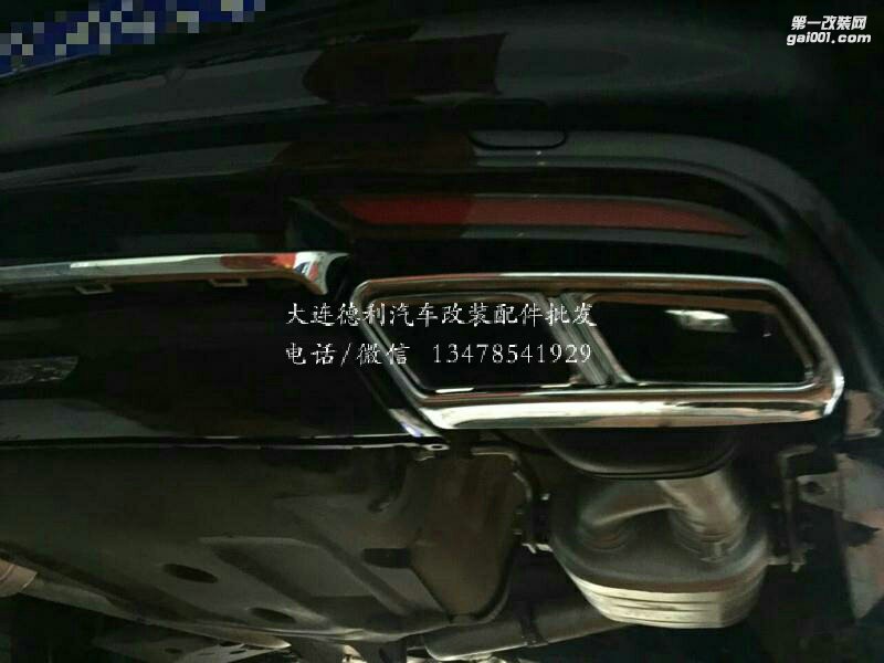 奔馳S320 改S65L Repose中尾段閥門排氣 AMG包圍，AMG尾喉 鍛造輪轂