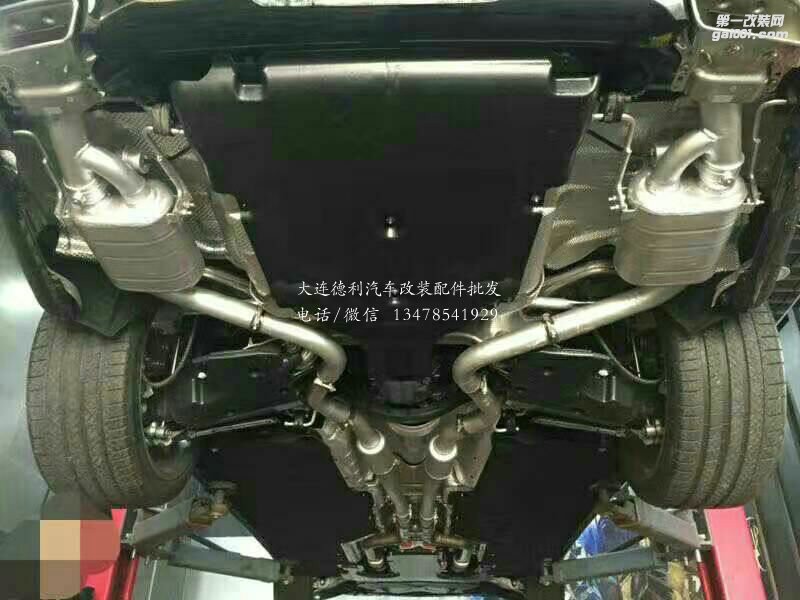 奔馳S320L 改裝Repose中尾段閥門排氣