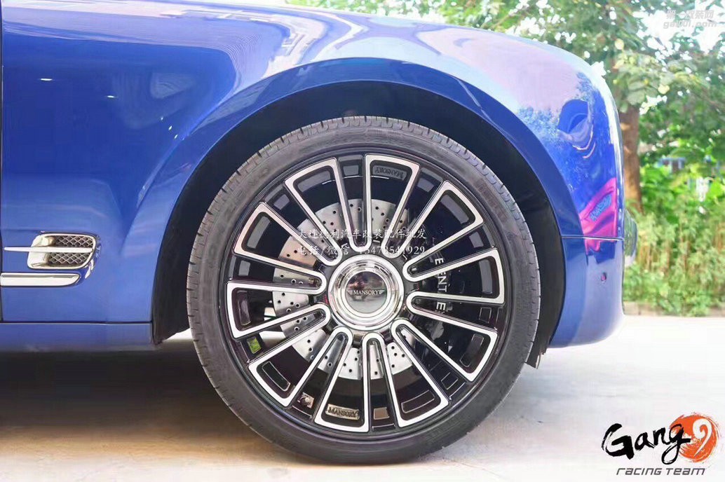 賓利慕尚升級brembo M8剎車套裝
