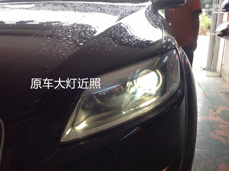 廣州專業(yè)改燈 奧迪Q7大燈升級海拉5雙光透鏡+德國飛利浦5000K套餐-案例分享