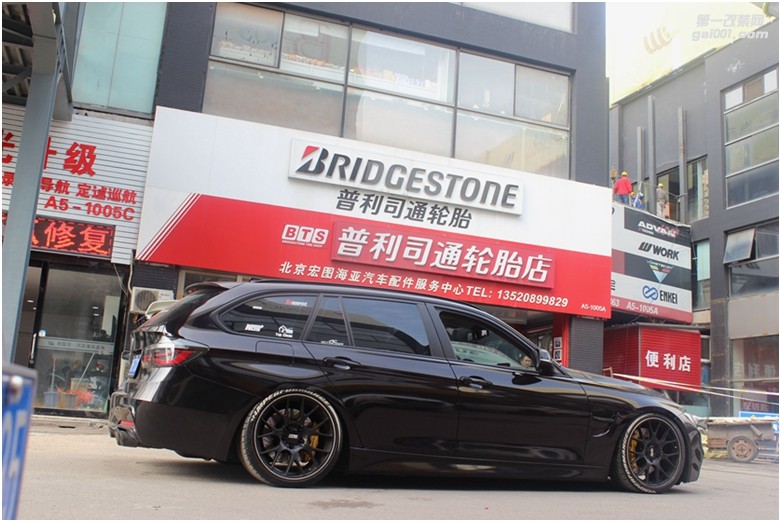海亞：BBW 寶馬F31 320 旅行版 改裝 意大利brembo GT6 GT4 全原裝正品套件 德國BBS CH-R 19輪轂