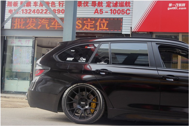 海亞：BBW 寶馬F31 320 旅行版 改裝 意大利brembo GT6 GT4 全原裝正品套件 德國BBS CH-R 19輪轂
