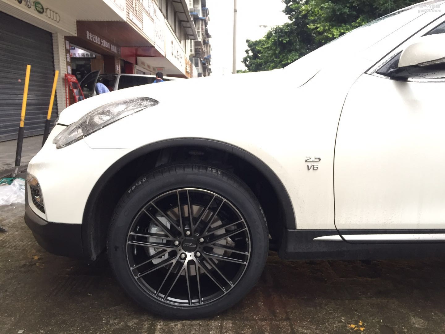 英菲尼迪QX50 q50 輪轂輪胎升級19寸