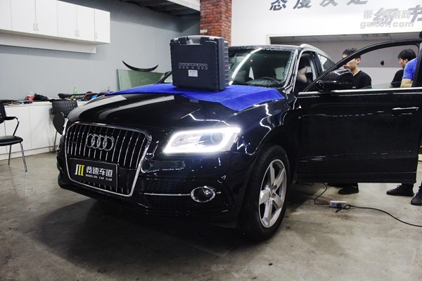 武漢競速車道汽車改裝奧迪Q5開刷MTM程序案例