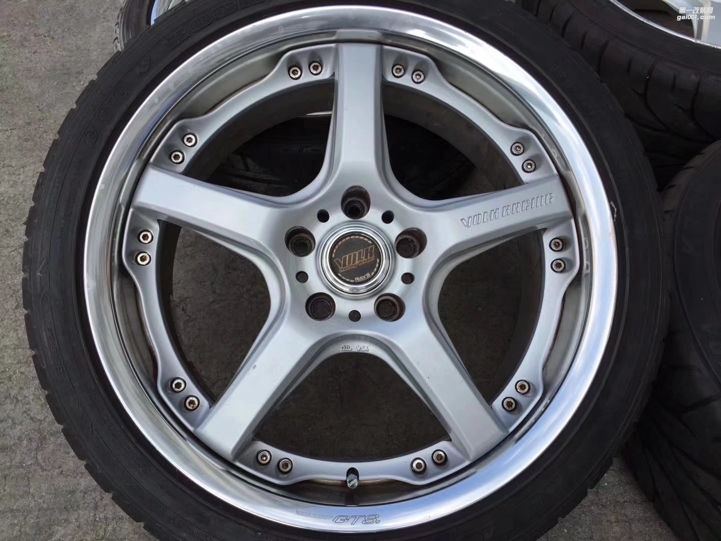 二手，鍛造雙片，RAYS GTS 18寸x8J ET37 9J ET44 5×114.3