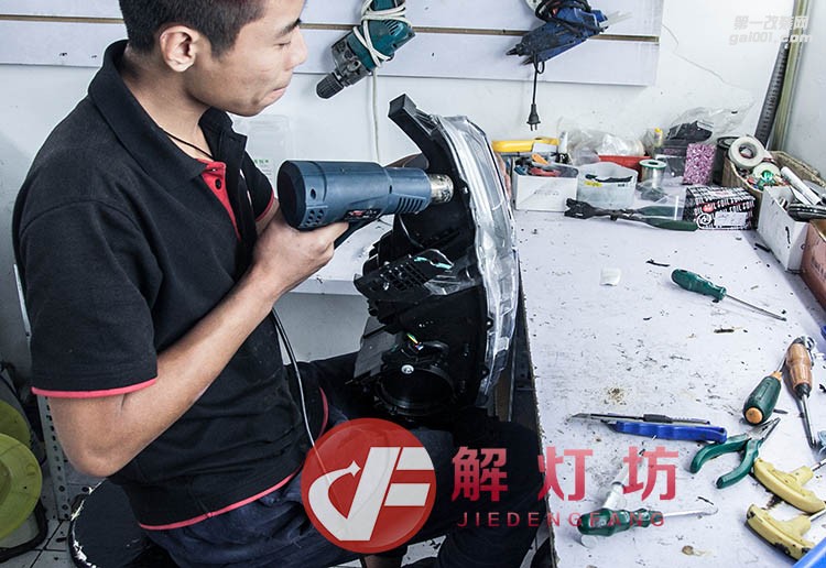 北京撼路者海拉5透鏡改燈店解燈坊福特撼路者升級(jí)阿帕7s套裝