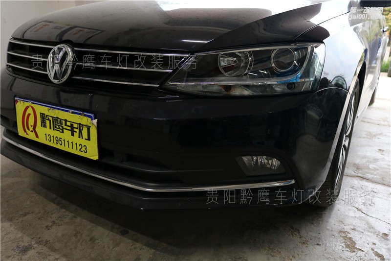 （貴陽黔鷹）貴陽速騰車燈改裝海拉五雙光透鏡歐司朗XNB氙氣燈