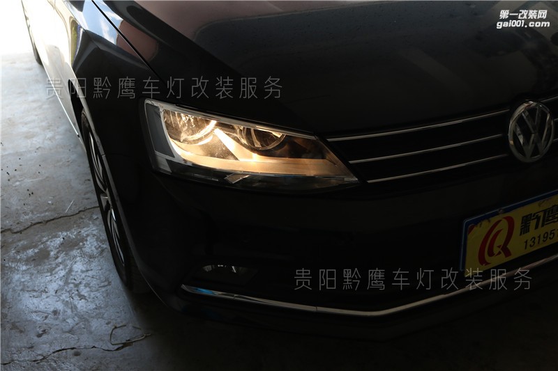 （貴陽黔鷹）貴陽速騰車燈改裝海拉五雙光透鏡歐司朗XNB氙氣燈