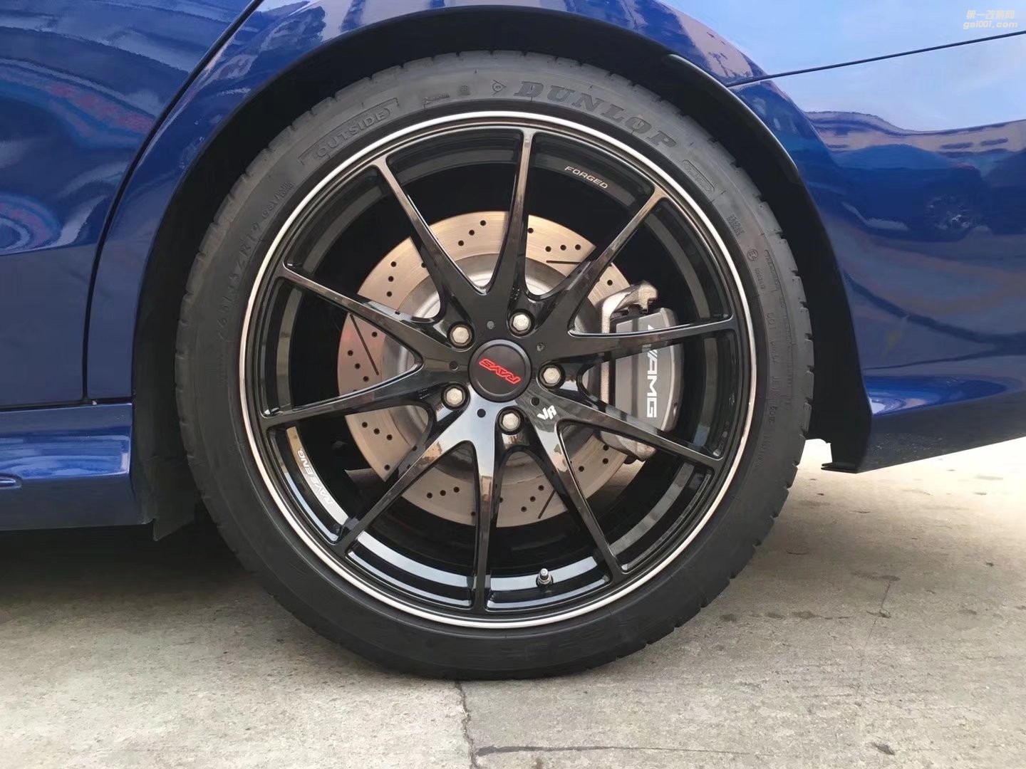 奔馳 C63，換 全新 RAYS G25 完工