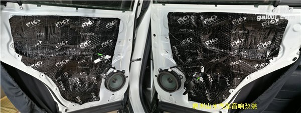 丰田RAV4全车隔音 汽车隔音怎么样做 泉州山水汽车音响改装