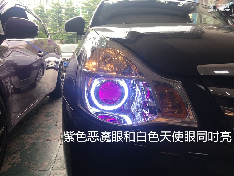 廣州燈光升級(jí) 日產(chǎn)大燈升級(jí)頂級(jí)海拉5雙光透鏡+飛利浦4300K套餐