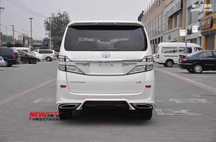 豐田埃爾法改裝大包圍 Vellfire WALD雙層大燈前后杠葉子板 機(jī)蓋