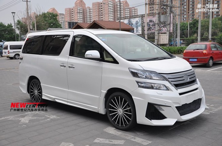 豐田埃爾法改裝大包圍 Vellfire WALD雙層大燈前后杠葉子板 機(jī)蓋