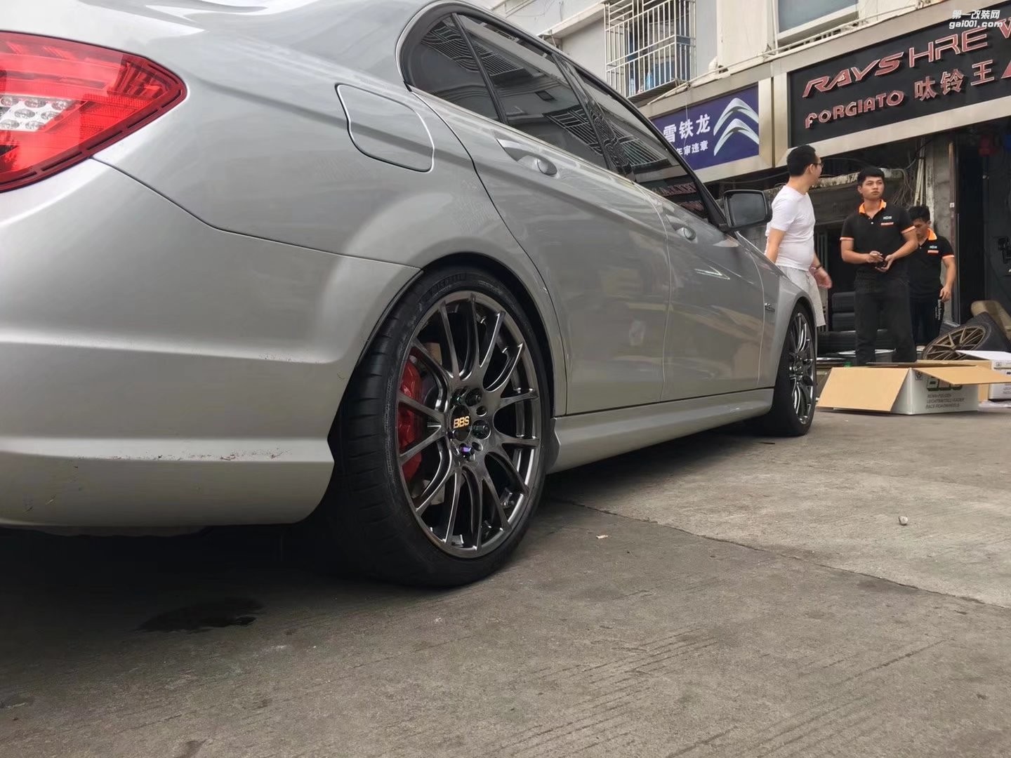 奔馳，換全新 BBS REV 完工！