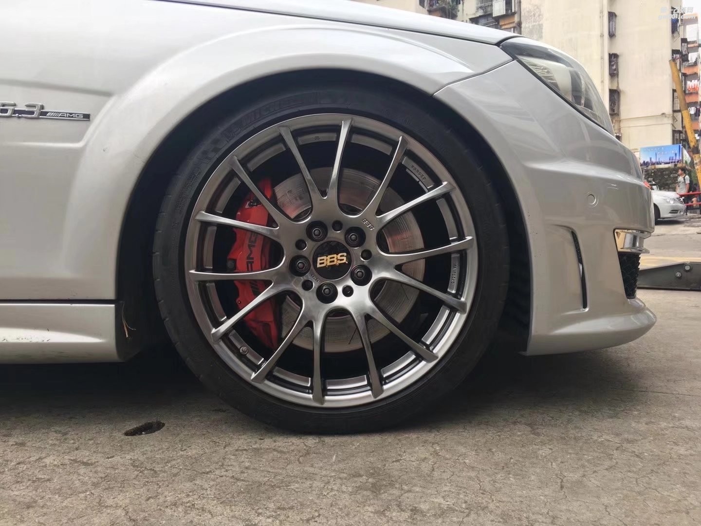 奔馳，換全新 BBS REV 完工！