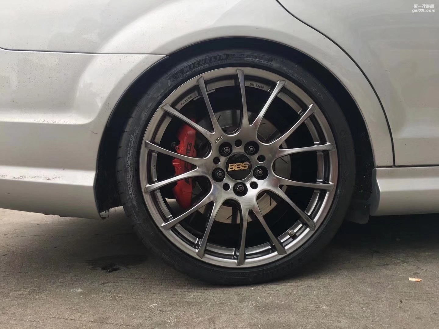 奔馳，換全新 BBS REV 完工！