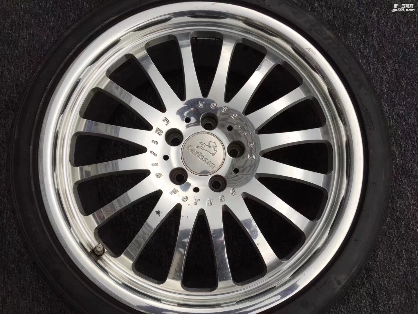 二手，鍛造 卡爾森 Carlsson  少有貨！  19寸x8.5J ET40   10J ET45 5×112