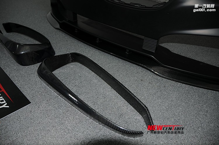 寶馬7系改裝PD大包圍 老款BMW F01F02 Prior-Design碳纖維前杠唇