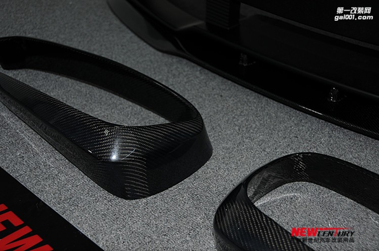 寶馬7系改裝PD大包圍 老款BMW F01F02 Prior-Design碳纖維前杠唇