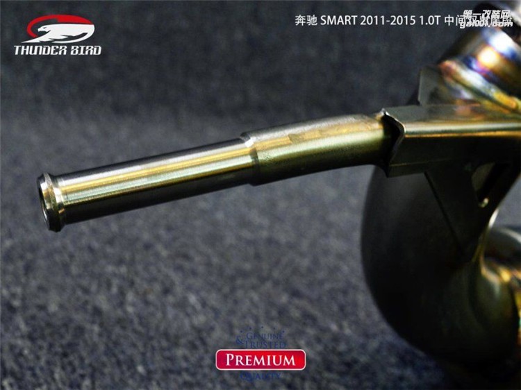 奔馳 SMART2011-2014款 1.0T THUNDER BIRD 雷鳥中間雙出排氣管