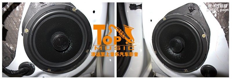 捕捉細(xì)膩音感，盡在清遠(yuǎn)至上汽車音響改裝別克君威正弦波S5