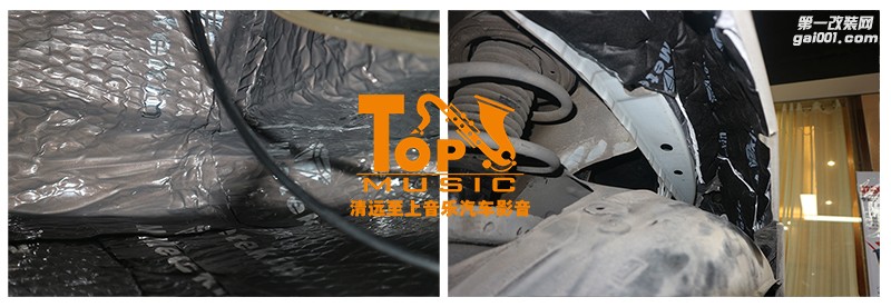 “靜”無止境，音質(zhì)為王，清遠至上汽車音響改裝傲虎美特靜灰鉆全車隔音