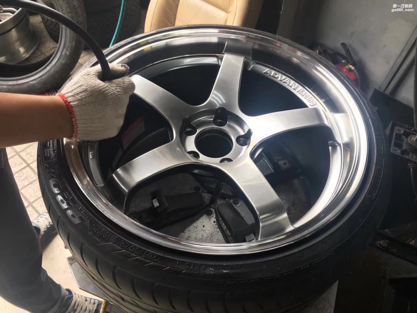 皇冠，換 19寸 全新 橫濱 GT 完工！