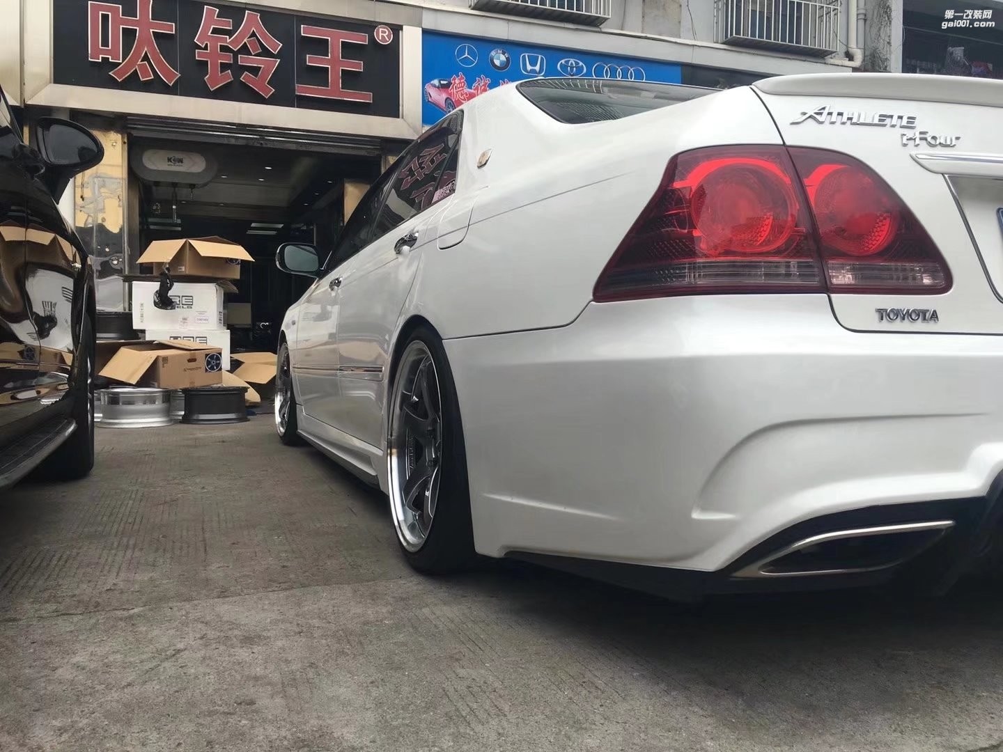 皇冠，換 19寸 全新 橫濱 GT 完工！