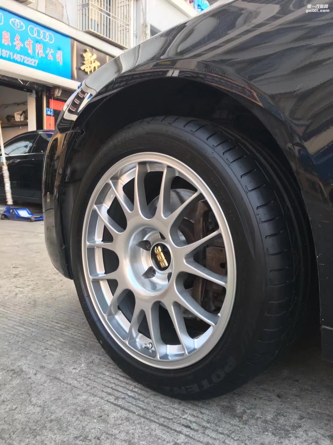 寶馬，換 全新 日本 BBS RE 完工！