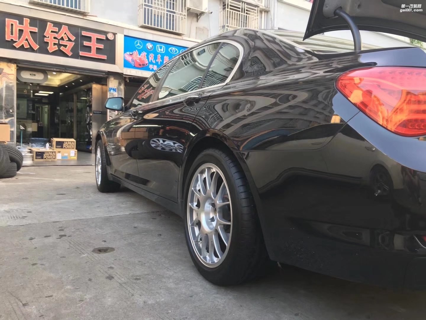 寶馬，換 全新 日本 BBS RE 完工！