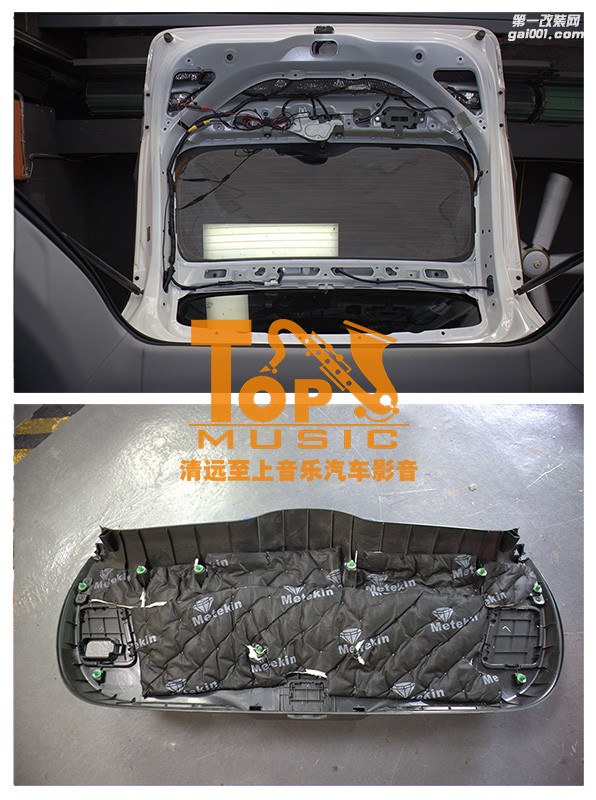 在靜謐空間打造音樂(lè)盛宴，清遠(yuǎn)至上汽車音響改裝杰德全車美特靜隔音